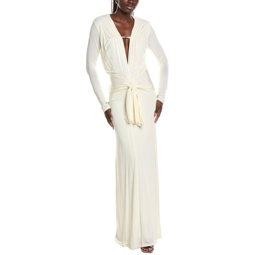 Paris Georgia Womens  Filomena Maxi Dress, White